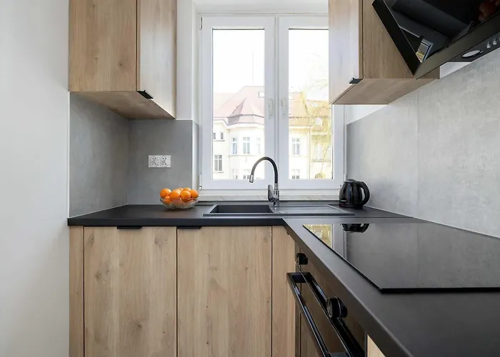 Modern With Balcony And Place For Remote Work By Renters Bílsko-Bělá