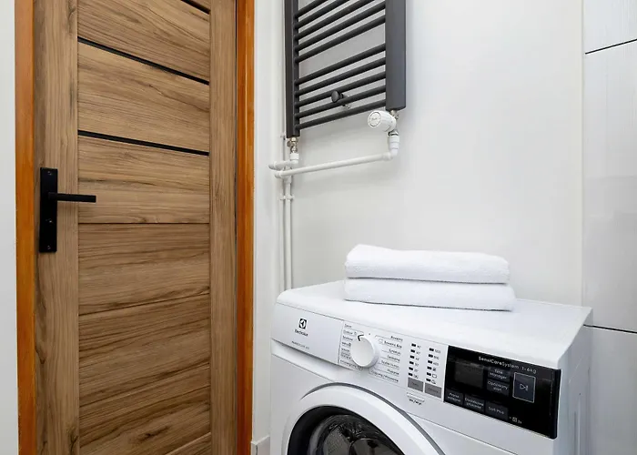 Apartmán Modern With Balcony And Place For Remote Work By Renters